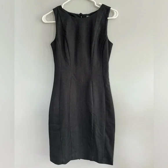 H&M | Dresses | Hm Charcoal Pencil Dress With Princess Seams Fully Lined |  Poshmark